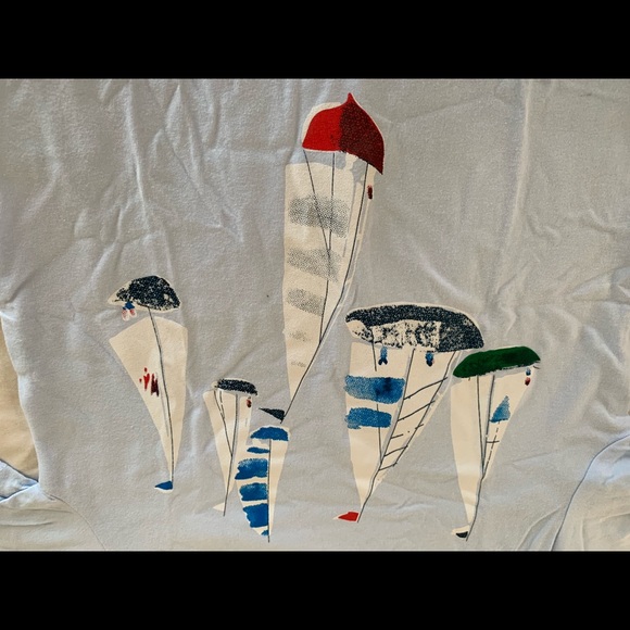 Plaid shorts and Sailing Shirt Set (2 pieces NWOT) - Picture 4 of 5